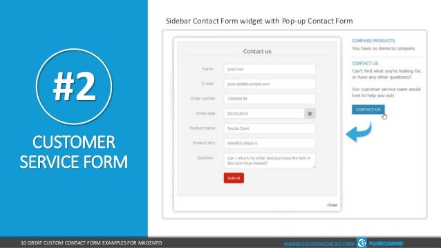 10 Great Custom Contact Form examples for Magento - Plugin Company