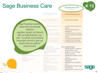 10 Great Reasons to Choose Sage Peachtree Quantum | PPTX