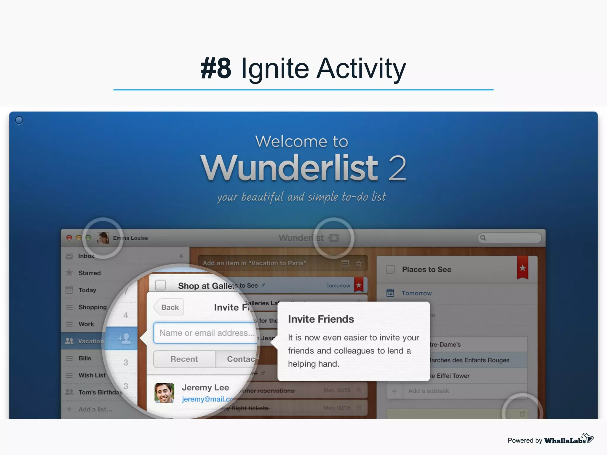 #8 Ignite Activity
Powered by
 