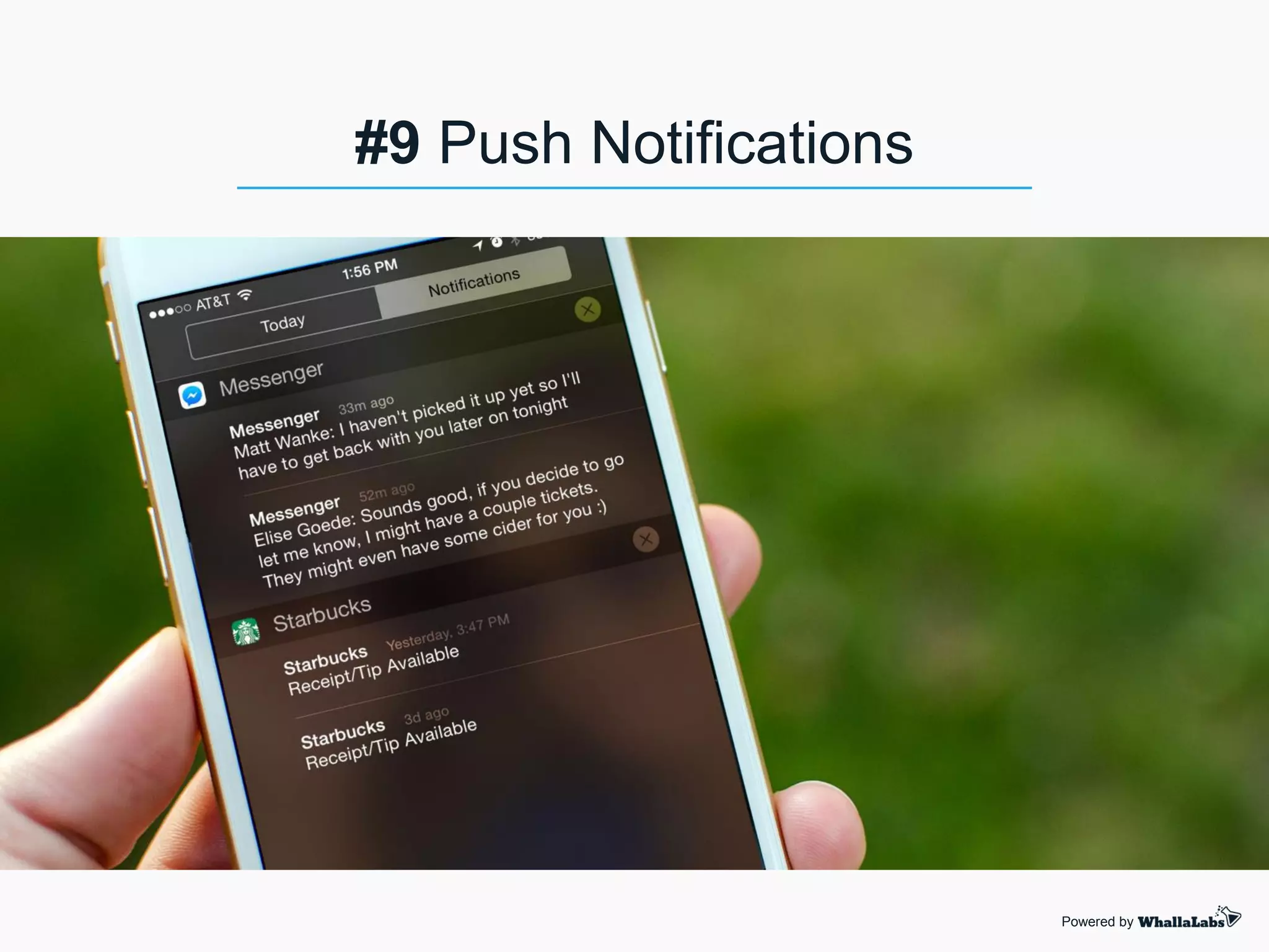 #9 Push Notifications
Powered by
 