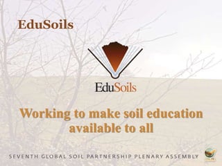 EduSoils
Working to make soil education
available to all
 
