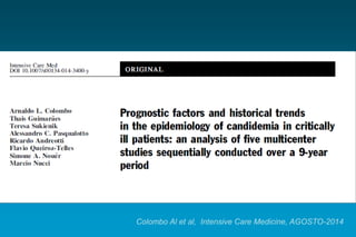 Colombo Al et al, Intensive Care Medicine, AGOSTO-2014  