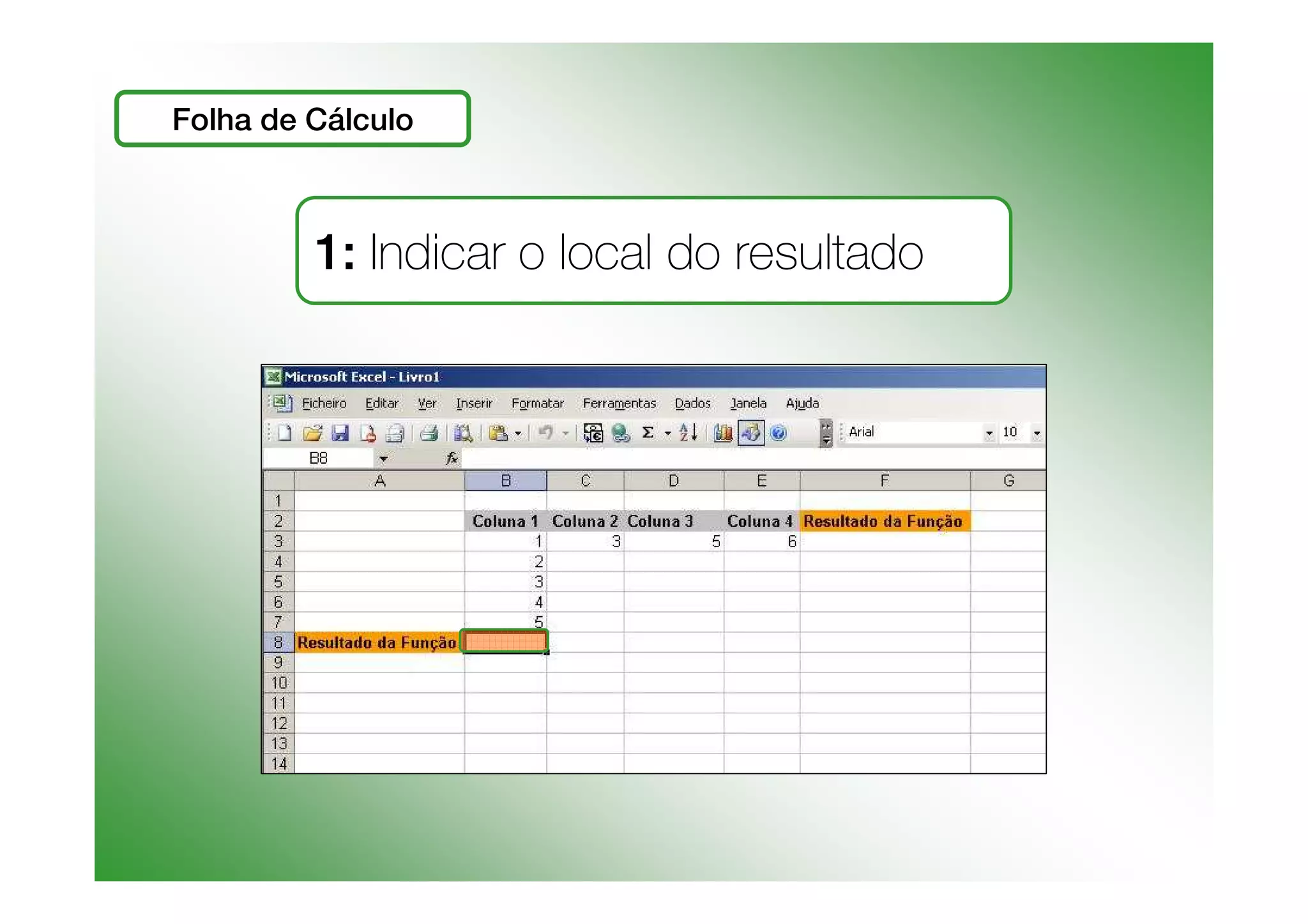 Funções e Cálculos