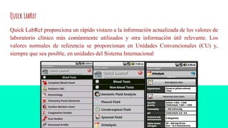Quick Labref 10 herramientas de tic en medicina | PPTX
