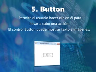 10 herramientas de visual basic | PPTX