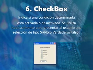 10 herramientas de visual basic | PPTX