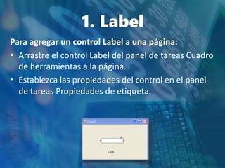 10 herramientas de visual basic | PPTX
