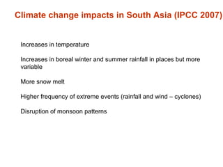 Adapting livestock systems to climate change