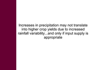 Adapting livestock systems to climate change