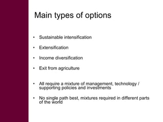 Adapting livestock systems to climate change