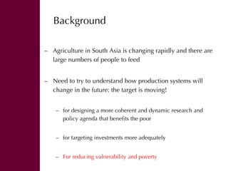 Adapting livestock systems to climate change