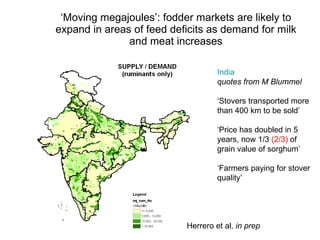 Adapting livestock systems to climate change
