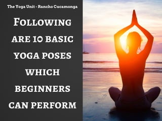 10 highly beneficial basic yoga poses for beginners | PPT