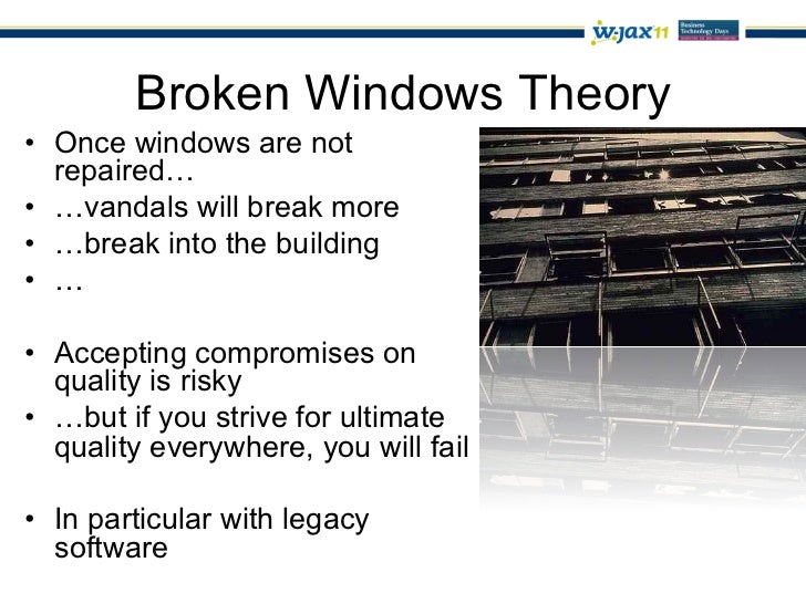 theory of broken windows thesis