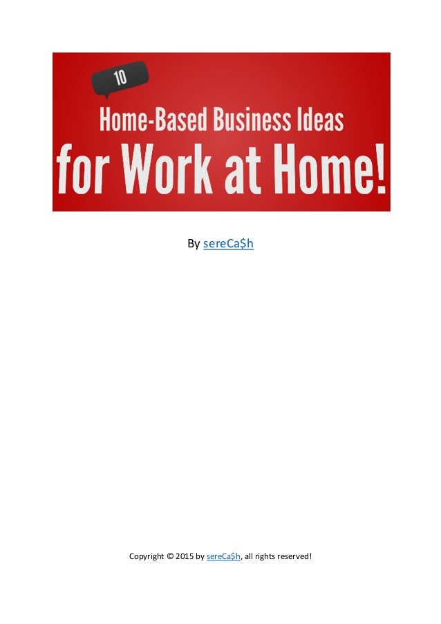 10 home based business ideas for work at home moms