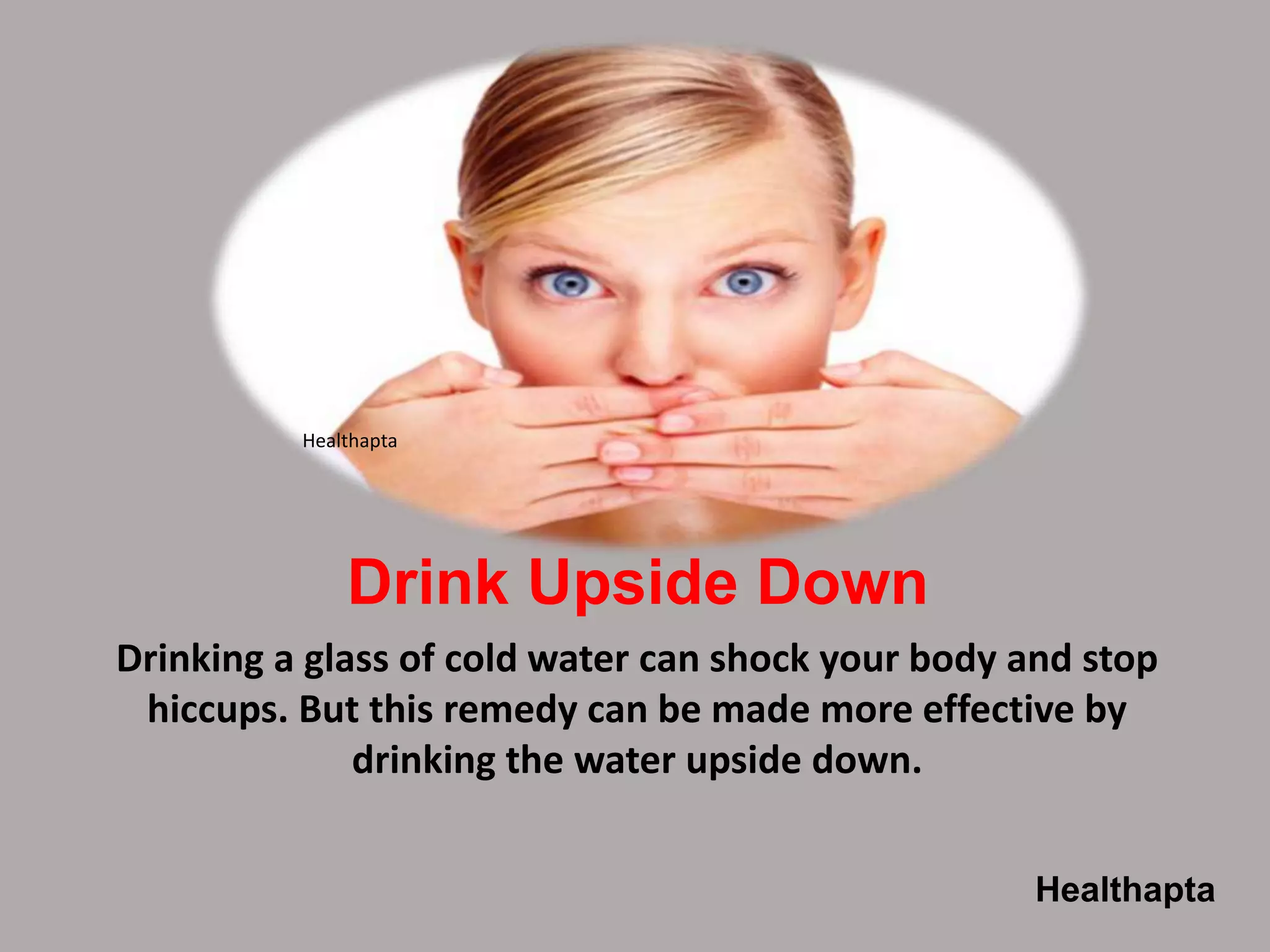 Photo inspiration: Hiccups Remedies From Drinking Reference: 10 Home Remedies For Hiccups
