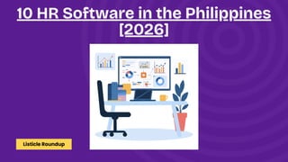 10 Best HR Software services in the Philippines | PDF