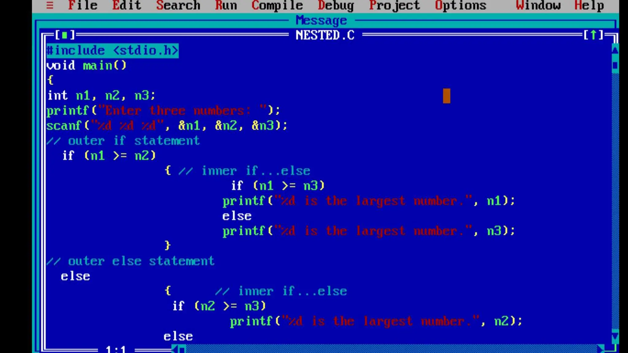If statements in C | PPTX | Programming Languages | Computing