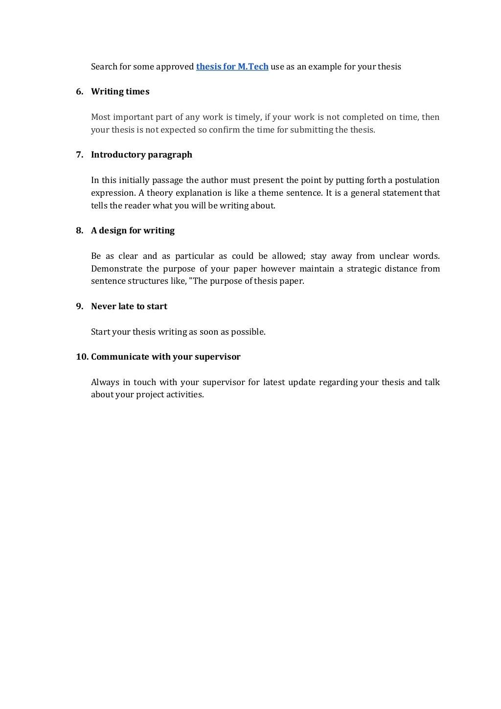 How to write thesis paper image