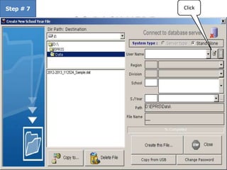 GO BACK HERE
Step # 7 Click
 