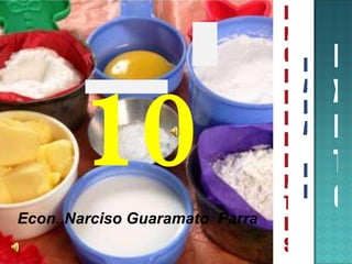 INGREDIENTES PARA  EL EXITO 10 Econ. Narciso Guaramato  Parra 