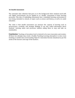 10 innovative learning strategies for modern pedagogy of subject at ...