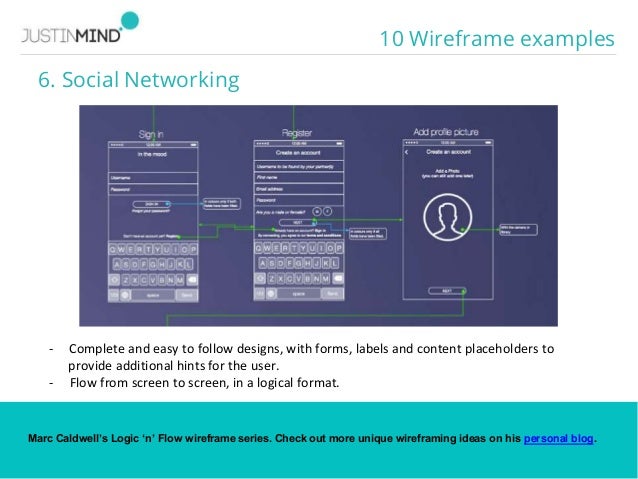justinmind link to sidebar