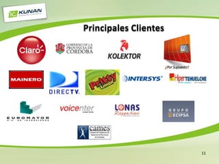 Principales Clientes




                       11
 