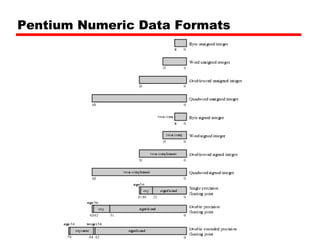 Pentium Numeric Data Formats 