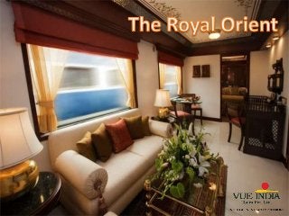 Experience the glamour of travelling on Luxury Trains in India