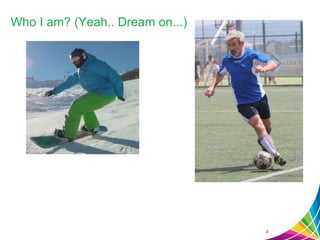 Who I am? (Yeah.. Dream on...)
2
 
