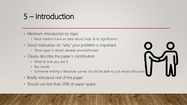 Key components of a research paper