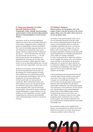 10 lessen uit de Noord/Zuidlijn (toelichting gemeente Amsterdam) | PDF