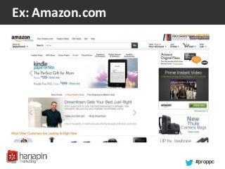 #proppc
Ex: Amazon.com
 
