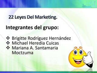 Integrantes del grupo:
 Brigitte Rodríguez Hernández
 Michael Heredia Cuicas
 Mariana A. Santamaria
Moctzuma
 