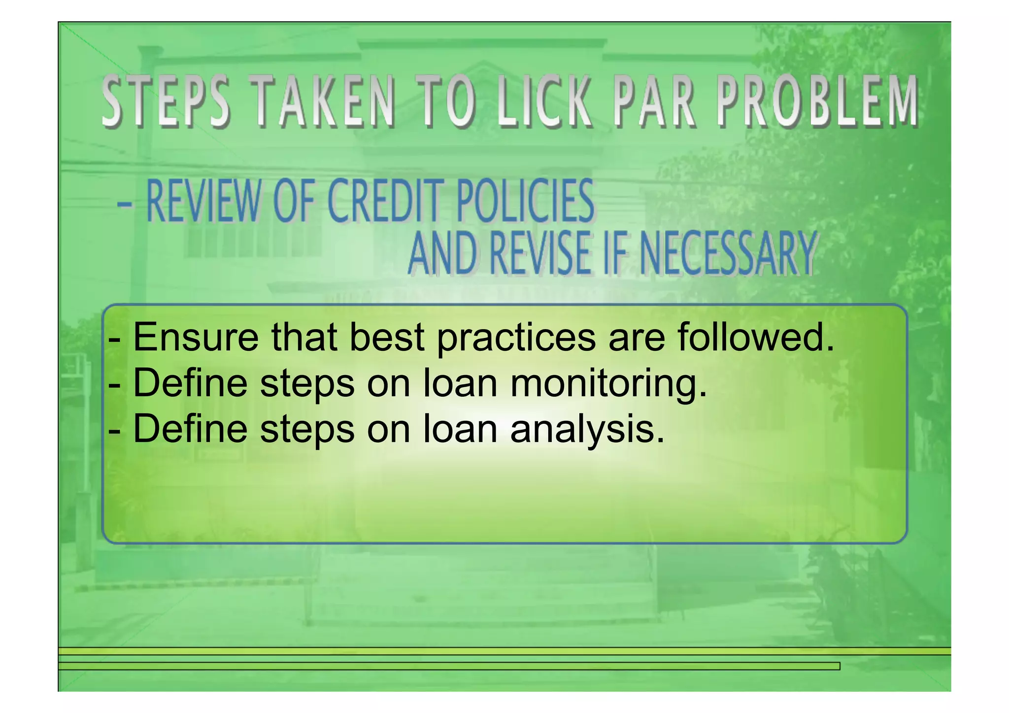 Licking the PAR Problem