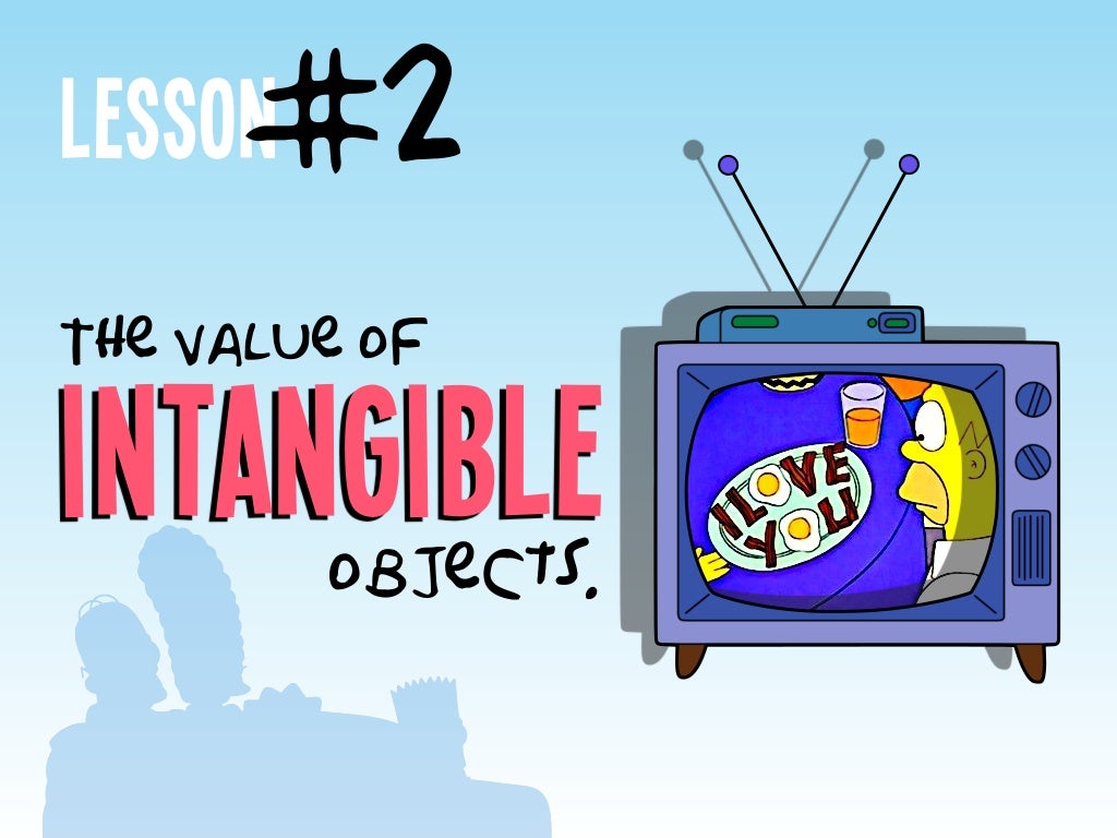 Lesson The value of objects.