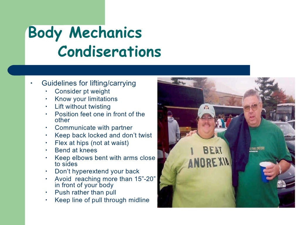 10)Lifting And Moving Patients