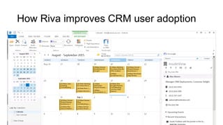 How Riva improves CRM user adoption
 