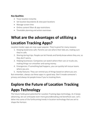 10 Location Tracking Apps for Pinpoint Accuracy | PDF