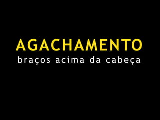 Agachamentobraços acima da cabeça