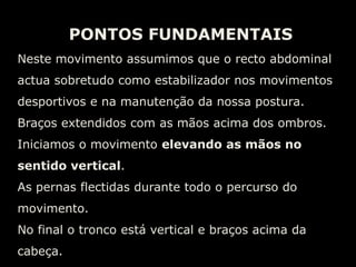 Elevaçõespeso do corpopega em pronação