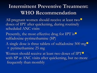 (10)_Malaria_in_Pregnancy(1).ppt important | PPT