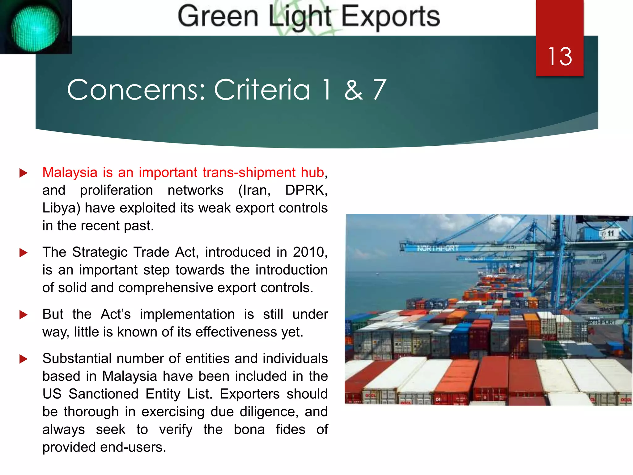 Export Risk Protection Malaysia: Defence and Security Export Risk and Opportunities | PPTX