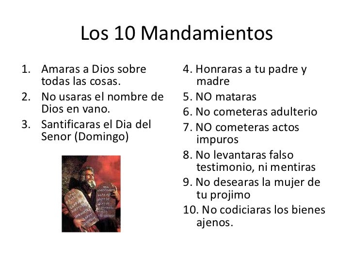 10 Mandamientos