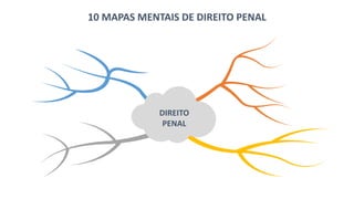 10 MAPAS MENTAIS DE DIREITO PENAL
DIREITO
PENAL
 