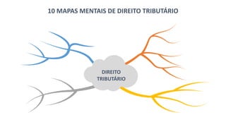 10 MAPAS MENTAIS DE DIREITO TRIBUTÁRIO
DIREITO
TRIBUTÁRIO
 