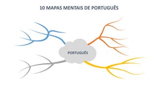 10 MAPAS MENTAIS DE PORTUGUÊS
PORTUGUÊS
 