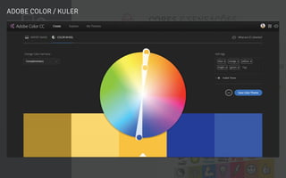 CORES
CORES E SENSAÇÕESCORES E SENSAÇÕES
CORES
CORES E SENSAÇÕES
ADOBE COLOR / KULER
 