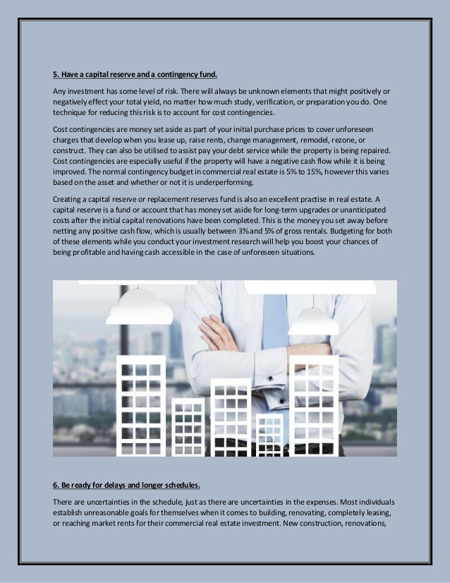 Six Things To Know About Commercial Real Estate Investing